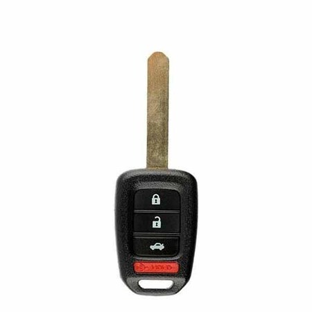 KeylessFactory:Remote Head Keys:Honda 4 Button Remote 35118